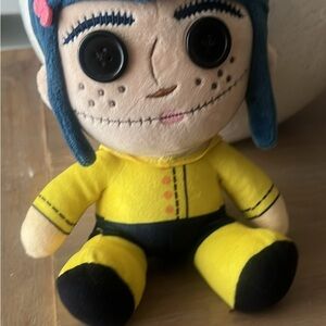 Coraline Plushy Button-Eye Doll - Kids Toy